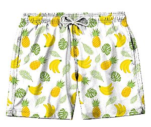 Short Masculino de Tactel | Bananas e Abacaxi
