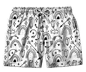 Short Masculino de Tactel | Desenhos P&B