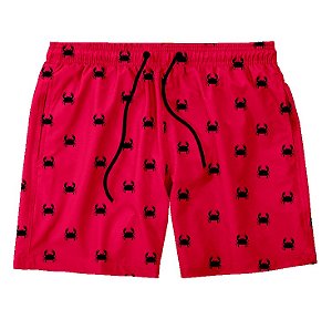 Short Masculino de Tactel | Caranguejos