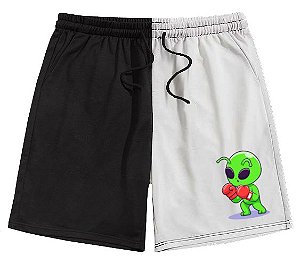 Bermuda Masculina de Moletom |  P&B Et Boxeador