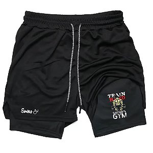 Short de Compressão Masculino Dry-fit Treino GYM