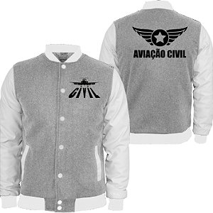 Universitários - Jaqueta College - Curso Aviação Civil MD03
