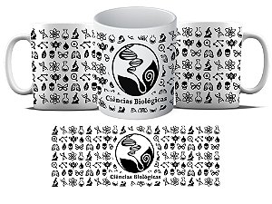 Caneca Personalizada - Curso Ciencias Biologicas Biologia - Simbolo oficial MD01