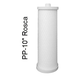 Elemento Filtrante Polipropileno Liso 10" x 2.1/2" Rosca