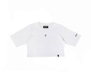 CROPPED SKNDY BASIC'S OVERSIZED WHITE