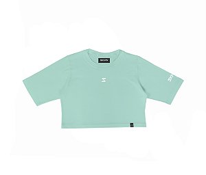 CROPPED SKNDY BASIC'S OVERSIZED WATER GREEN