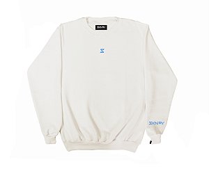 MOLETOM SKNDY OVERSIZED BASIC'S OFF WHITE