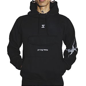 SKNDY PROGRESS 2.0 MOLETOM PRETO