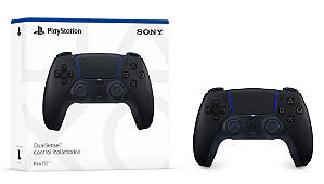 Controle Joystick Sem Fio Sony PlayStation 5 DualSense Midnight Black