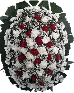 Coroa de flores simples 04