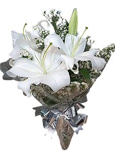 mini buquê de Lirios