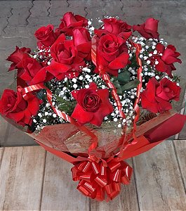 Buquê de rosas tradicional