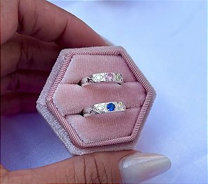 Anel formatura ABC infantil • Prata 925