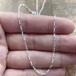 Corrente Cartier 70cm Prata 925