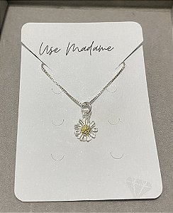 Colar Margarida Prata 925