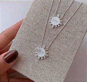 Escapulário “Orai e Vigiai” Prata 925