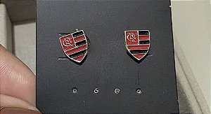 Brinco Flamengo 🖤❤️ Prata 925