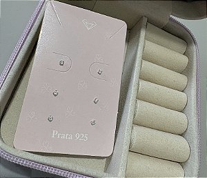 Trio mini ponto de luz Prata 925