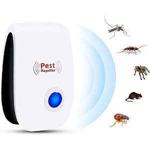 Repelente Ultrassônico Eletrônico Espanta Mosquitos E Inseto