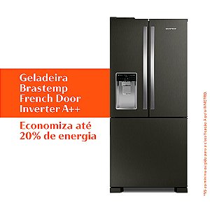 REFRIGERADOR BRASTEMP SIDE BAY SIDE 3PORTAS 515L 127V BRH85AEANA
