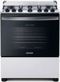 Fogão Brastemp 6 Bocas Branco Automático BFS6NCBUNA