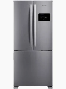 Geladeira 559 l Brastemp BRO85MK Frost Free Inox side bay side 220v