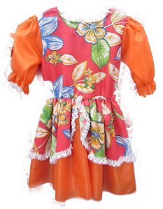 vestido junino infantil chique