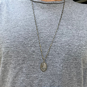 Colar Fátima Pequena Medalha