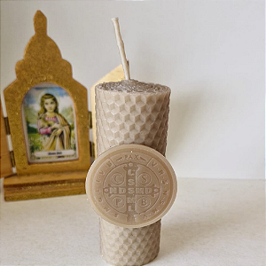 Vela Cera de Abelha São Bento
