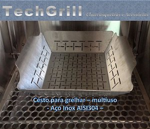 Cesto Grelha - multiuso