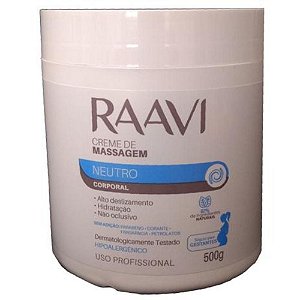 Creme De Massagem Raavi Neutro 500G PA0769