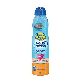 Protetor Solar Banana Boat Aqua Protection Sport Fps 50 Aero 170Gr