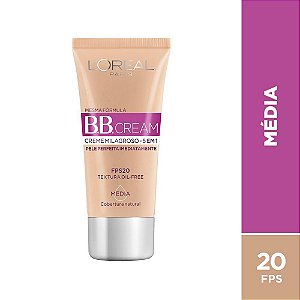 Bb Cream Loreal Fps20 Cor Média 30Ml