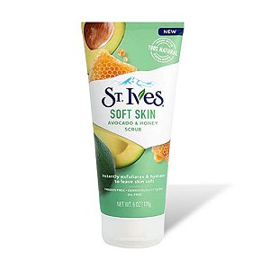 Esfoliante Facial Soft Skin Avocado and Honey St Ives 170ml