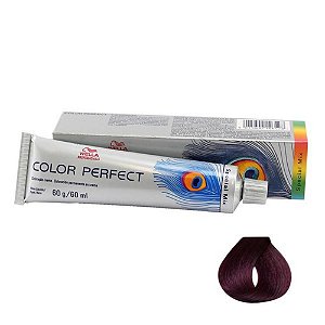 Coloração Wella Color Perfect 0/66 Violeta Intenso