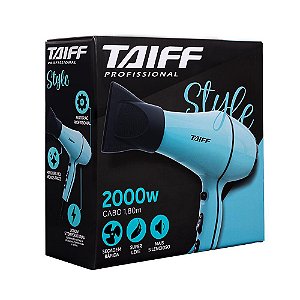 Secador Taiff Style Azul Tiffany 2000W 127V