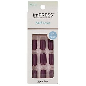 Unhas Kiss Impress Self Love Medium Tea