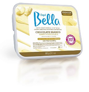 Cera Quente Depil Bella Chocolate Branco 800G Pa1491