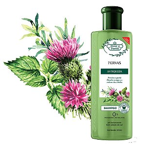 Shampoo Flores & Vegetais Antiqueda 7 Ervas 310Ml