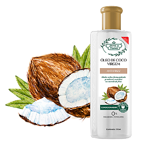 Condicionador Flores & Vegetais Oleo de Coco Virgem Anti Frizz 310Ml