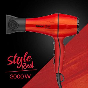 Secador Taiff Style Red 2000W 127V
