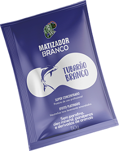 Kamaleão Color Matizador Sache Branco Tubarão Efeito Platinado 50gr