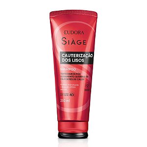 Shampoo Eudora Siage Cauterização dos Lisos 250ml