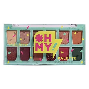 Paleta Sombras Ruby Rose 12 Cores HB1091