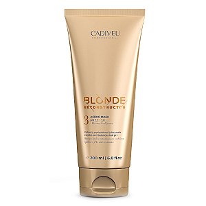 Máscara Cadiveu Acidificante Blonde Reconstructor 200ml