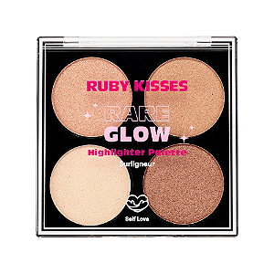Paleta de Iluminadores Ruby Kisses Rare Glow RKB06BR