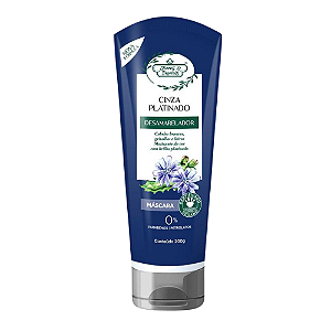 Máscara Flores & Vegetais Matizante Platinado 200gr