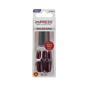 Unhas Kiss Impress Reminisce BIPM210BR