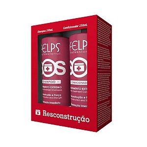 Kit SOS Reconstrução Felps Shampoo 250ml + Condicionador 250ml