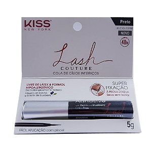 Cola De Cilios Kiss Lash Couture Preta KLCGL02BR